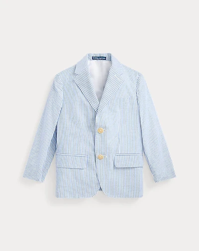 Polo Seersucker Suit Jacket