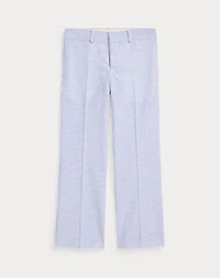 Cotton Seersucker Suit Trouser