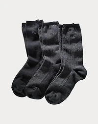 Patterned Trouser Sock 3-Pack