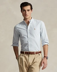 Slim Fit Striped Oxford Shirt