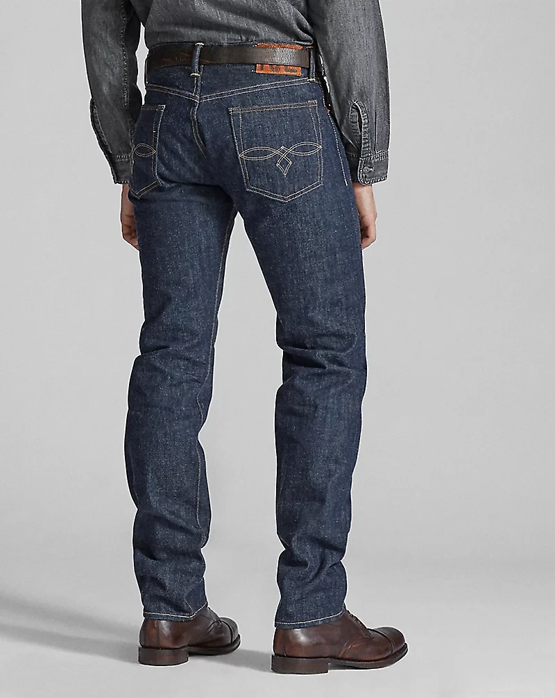Low Straight Once-Washed Selvedge Jean