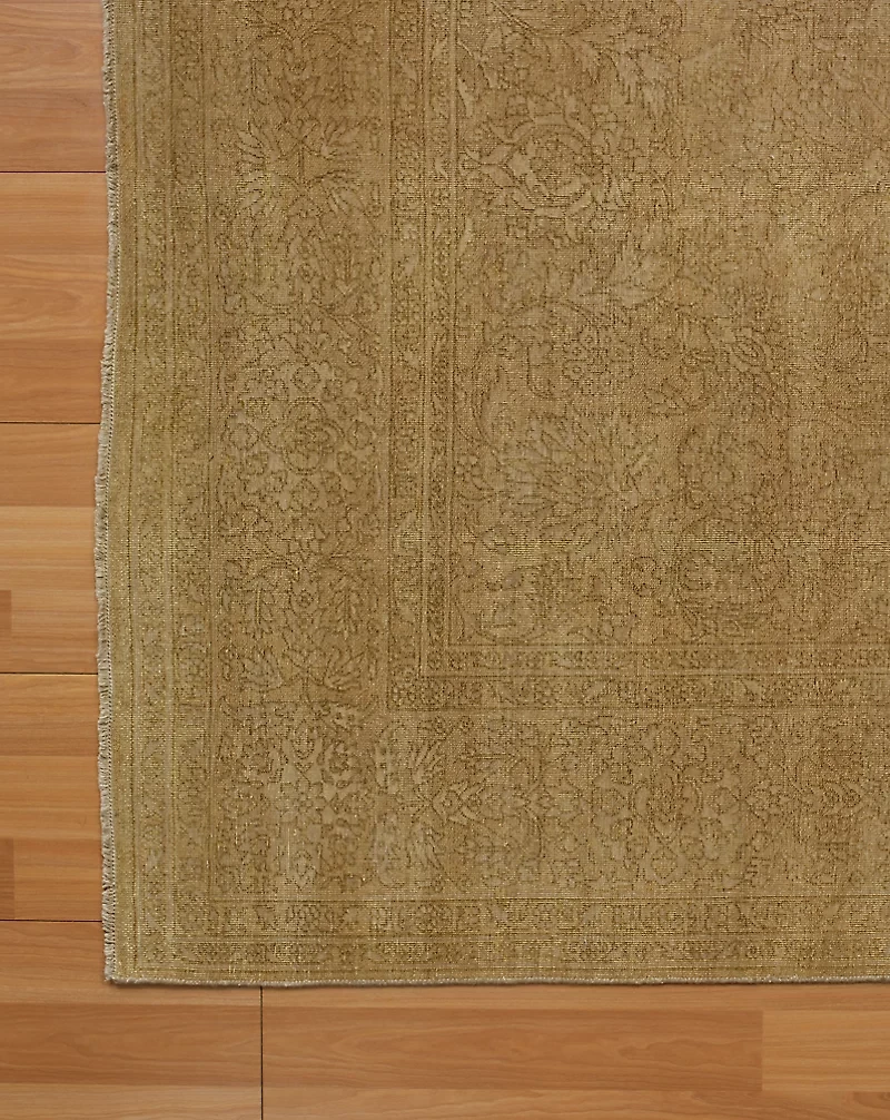 Harper Tonal Gold Wool Rug