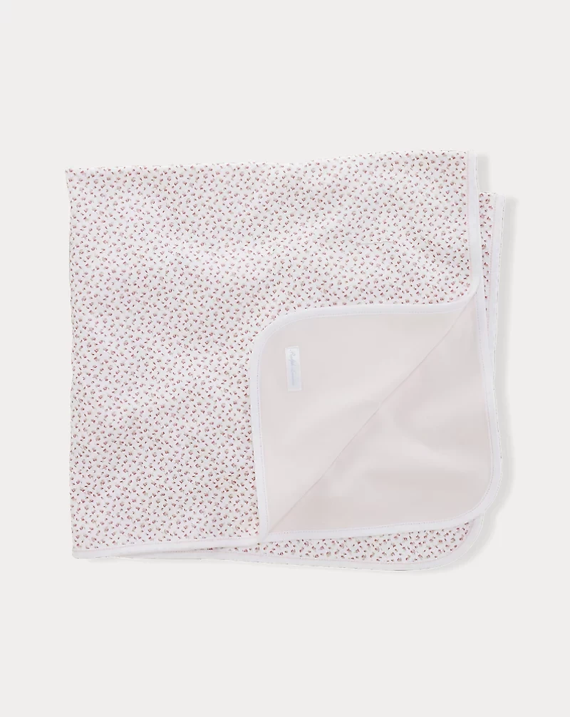 Floral-Print Blanket