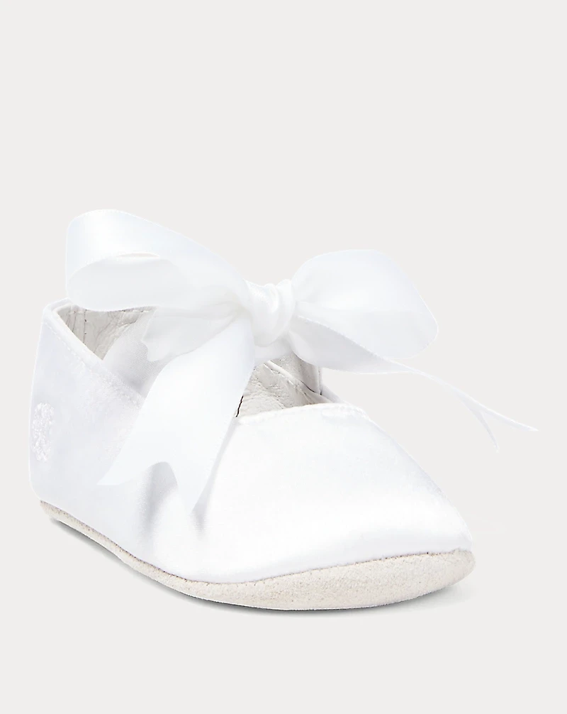 Briley Satin Mary Jane Slipper