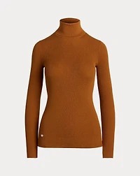 Ribbed Turtleneck Sweater