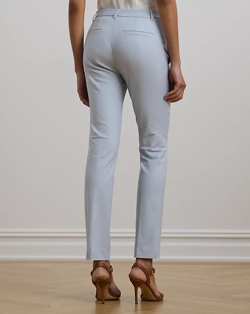 Double-Faced Stretch Cotton Pant