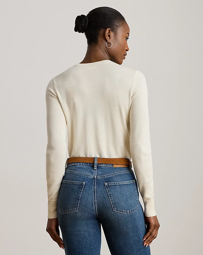 Cotton-Blend Sweater