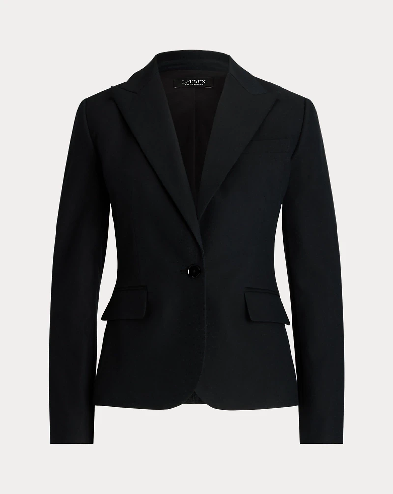 Stretch-Cotton-Blend Blazer