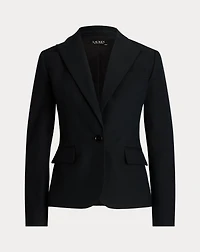 Stretch-Cotton-Blend Blazer