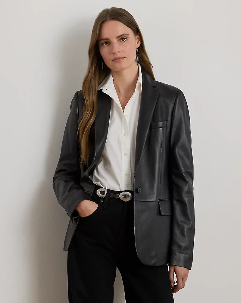 Lambskin Blazer
