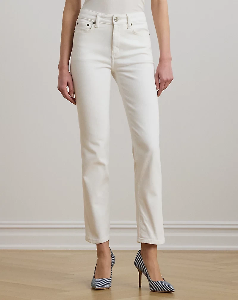 High-Rise Straight Ankle Jean