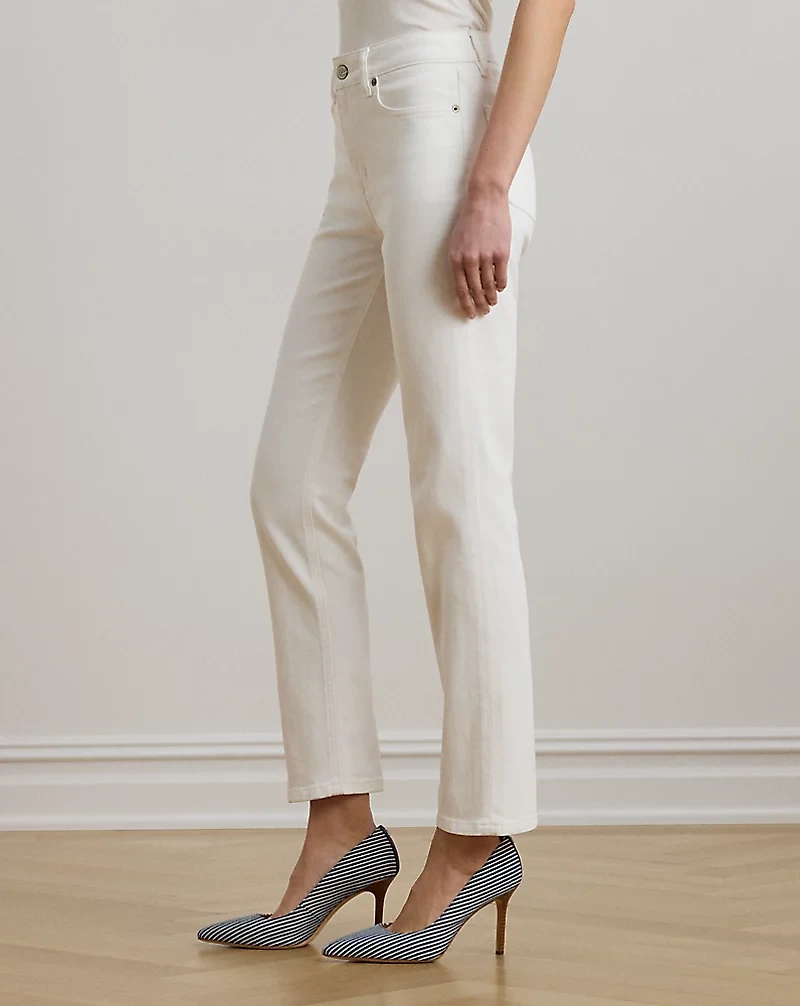 High-Rise Straight Ankle Jean