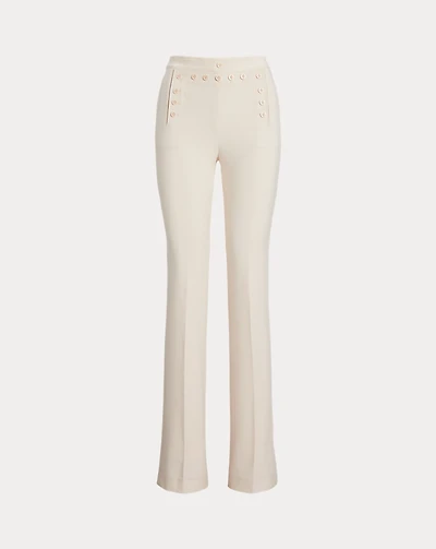 Double-Faced Crepe Sailor Pant