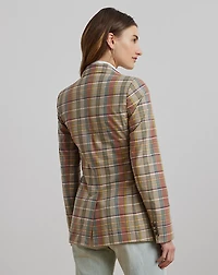Cotton Madras Blazer