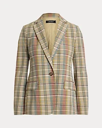 Cotton Madras Blazer