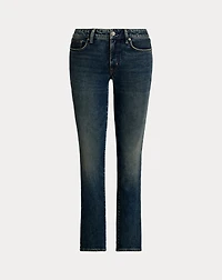 Mid-Rise Straight Ankle Jean