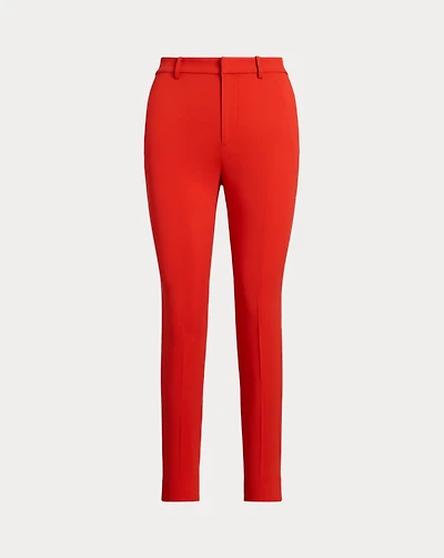 Stretch Cady Cropped Pant
