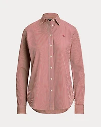 Classic Fit Striped Broadcloth Shirt