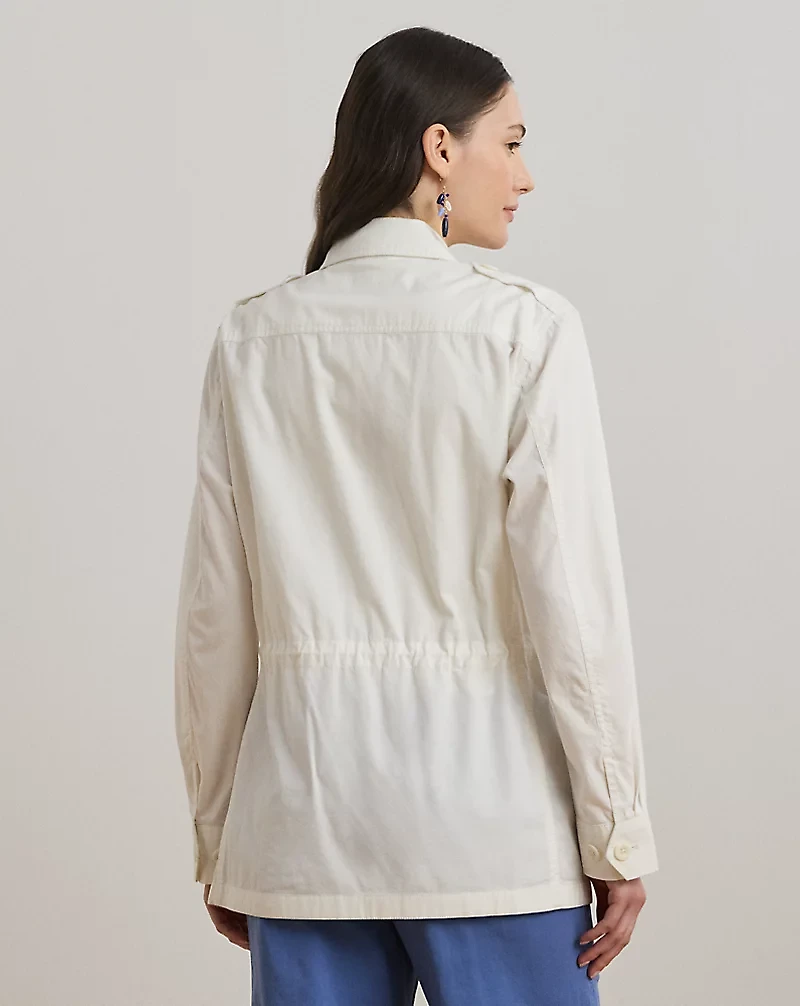 Print Featherweight Twill Field Jacket