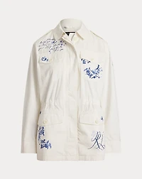 Print Featherweight Twill Field Jacket