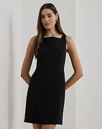 Stretch Crepe Sleeveless Dress