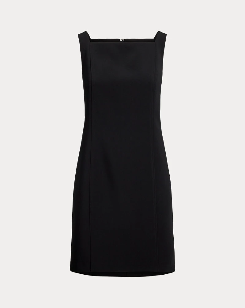 Stretch Crepe Sleeveless Dress