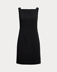 Stretch Crepe Sleeveless Dress