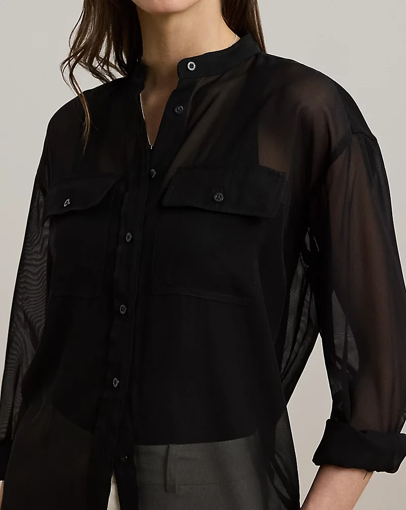 Shadow-Stripe Dobby Shirt