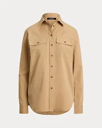 Relaxed Fit Featherweight Cotton Shirt