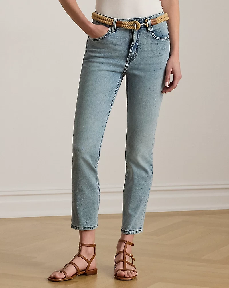 High-Rise Straight Ankle Jean