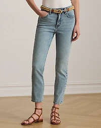 High-Rise Straight Ankle Jean
