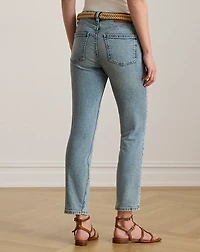 High-Rise Straight Ankle Jean