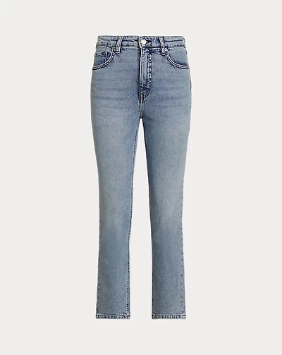 High-Rise Straight Ankle Jean