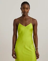 Featherweight Charmeuse Slip Dress