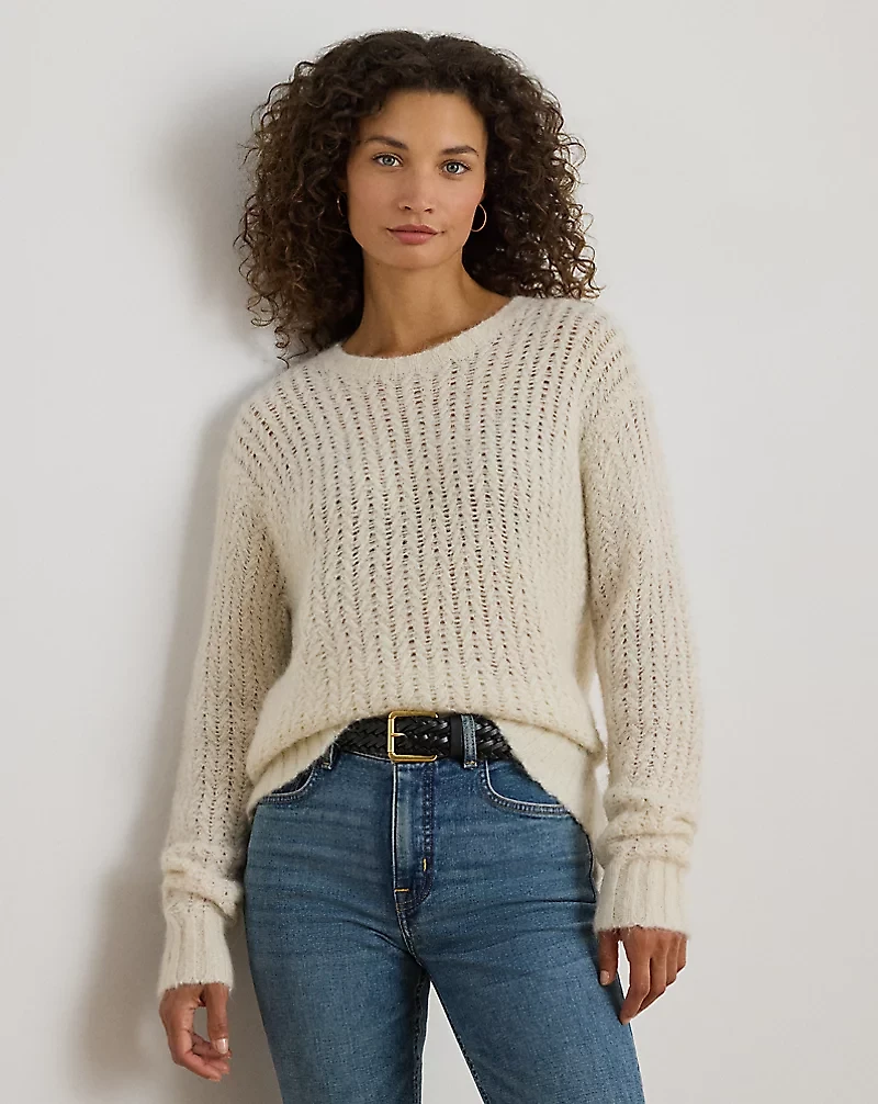 Herringbone Oversize Sweater