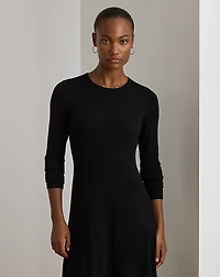 Wool Crewneck Sweater Dress