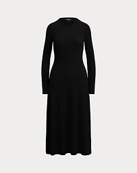 Wool Crewneck Sweater Dress