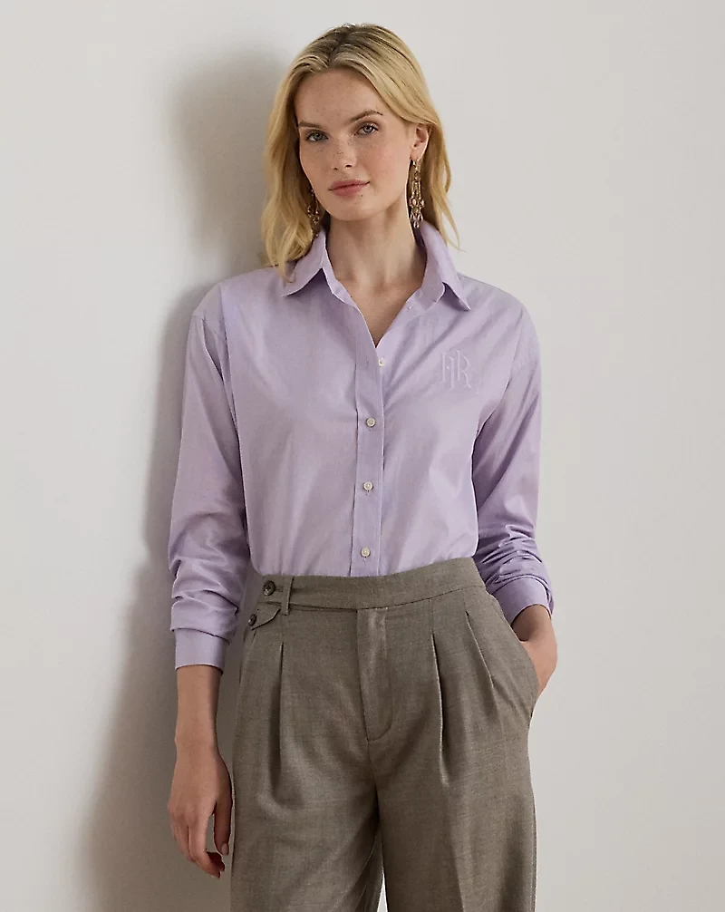 Relaxed Fit Cotton Shirt