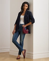 High-Rise Straight Ankle Jean