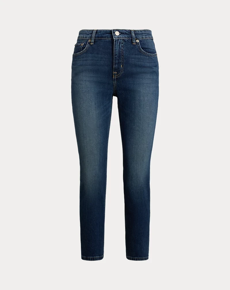 High-Rise Straight Ankle Jean