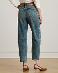 High-Rise Barrel Jean