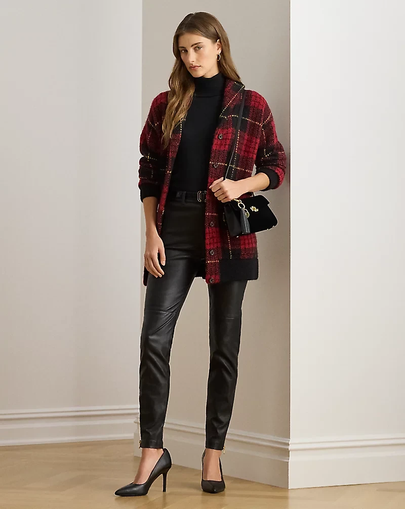 Lambskin Skinny Ankle Pant