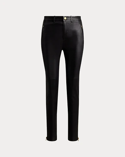 Lambskin Skinny Ankle Pant