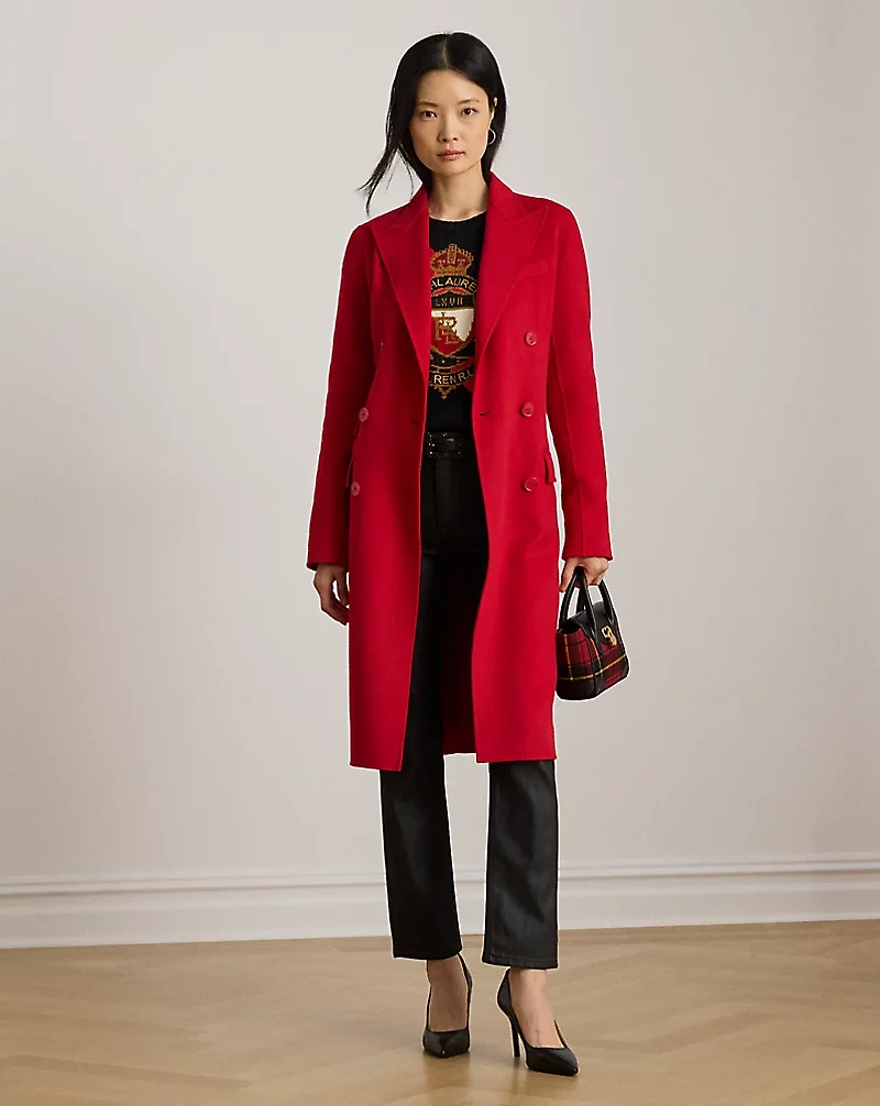 Color-Blocked Crest Cotton Sweater