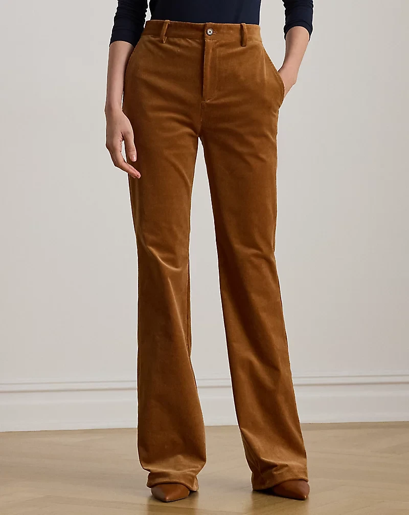 High-Rise Corduroy Flare Pant
