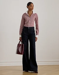 Striped Cotton Broadcloth Shirt