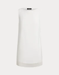 Double-Faced Georgette Sleeveless Tunic