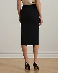 Stretch Cady Pencil Skirt