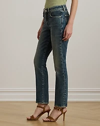 Mid-Rise Straight Ankle Jean