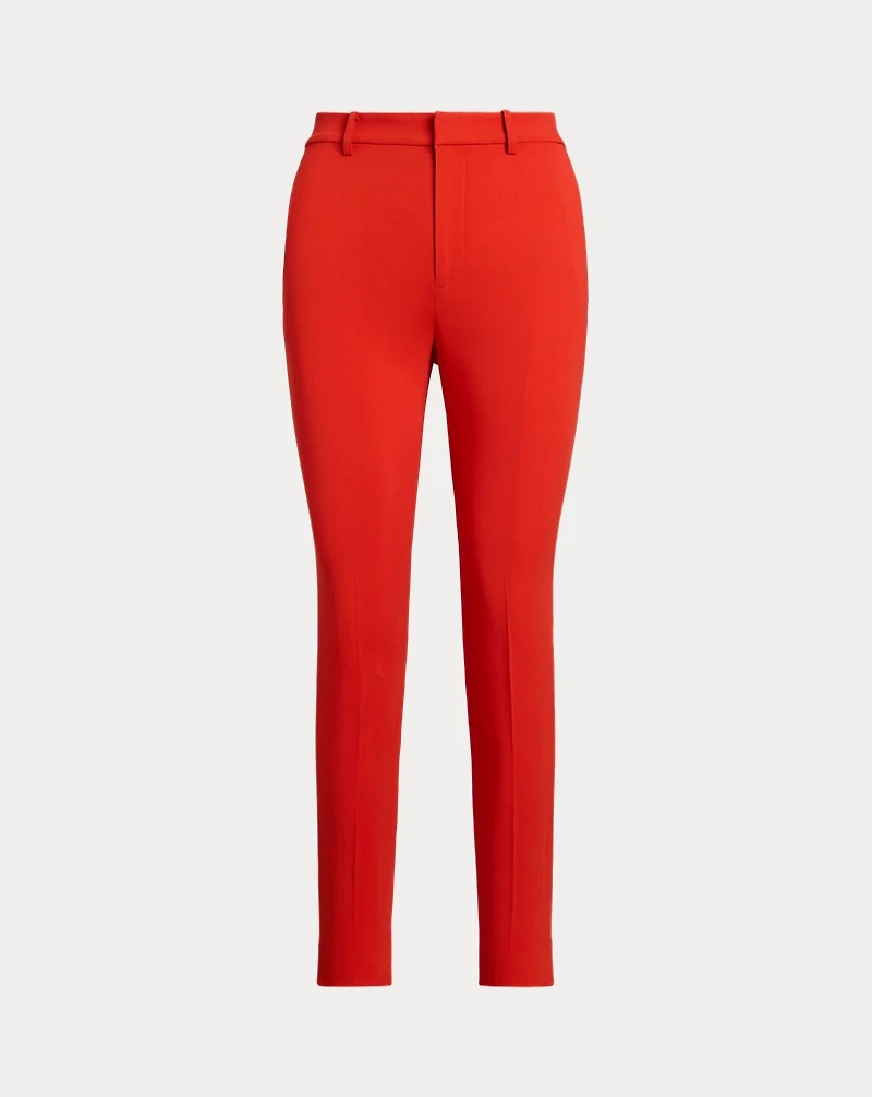 Stretch Cady Cropped Pant